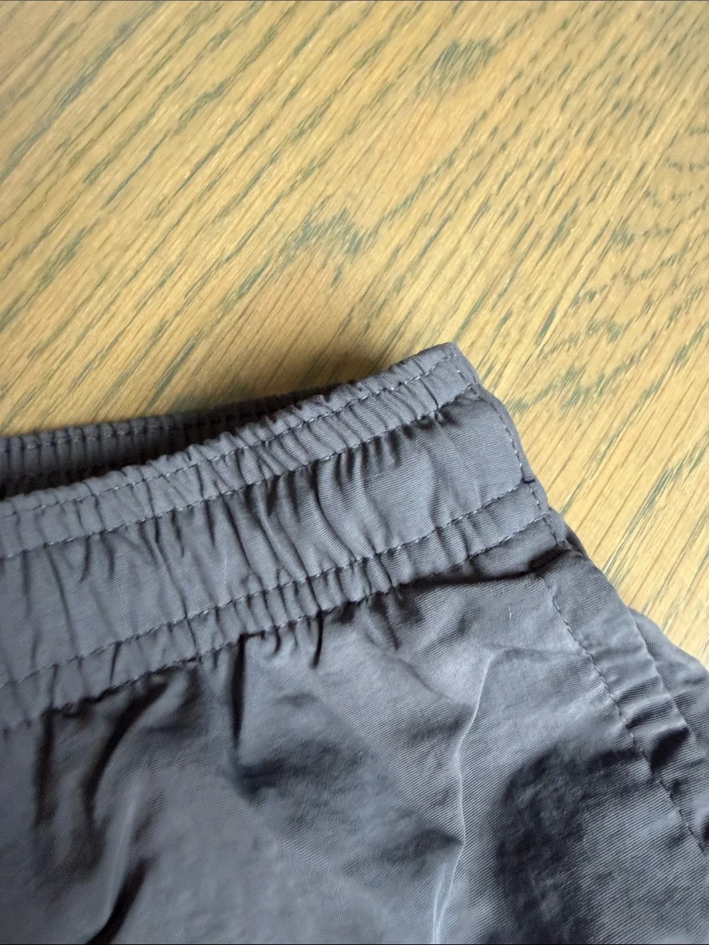 Old Navy Gray Joggers with Red Side Piping